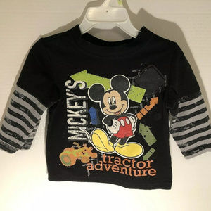 DISNEY BABY MICKEY MOUSE LONG SLEEVE TSHIRT 👀
